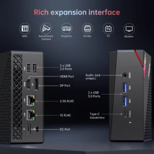 Mini PC ACEMAGIC AM06 PRO - imagine 5